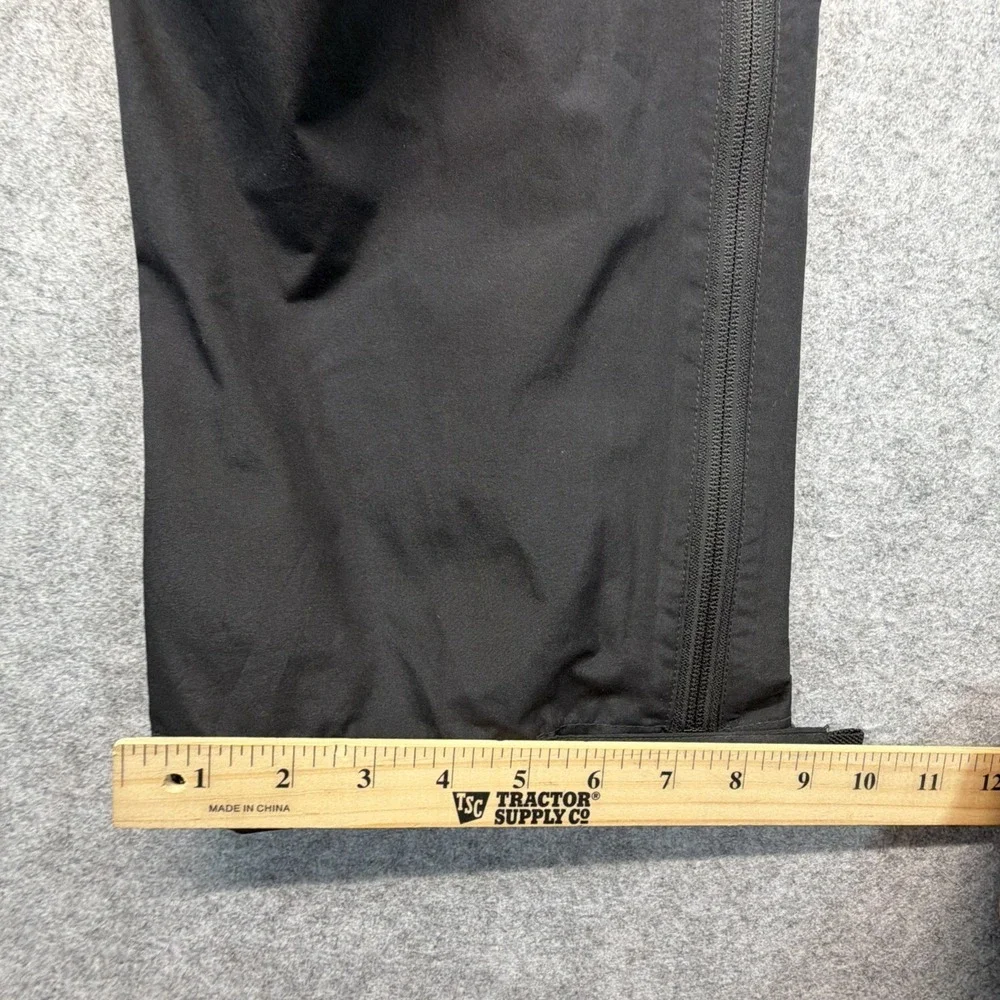 Cabelas GORE-TEX Rain Pants Mens Medium Black Waterproof Hiking Hunting Fishing